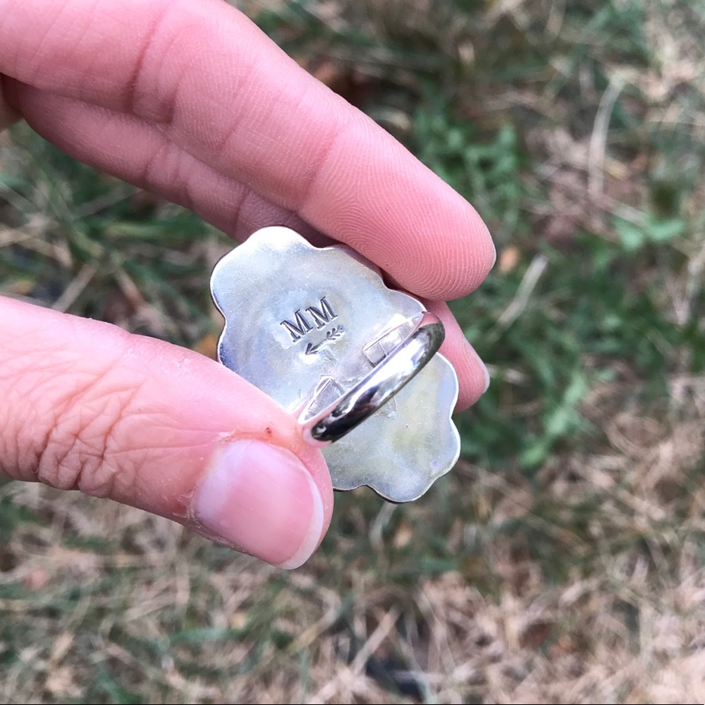 Custom Copper & sterling silver ring - Picture 5 of 5